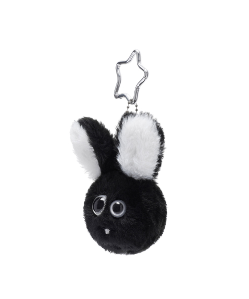 ODD RABBIT FACE DOLL KEY CHAIN_BLACK