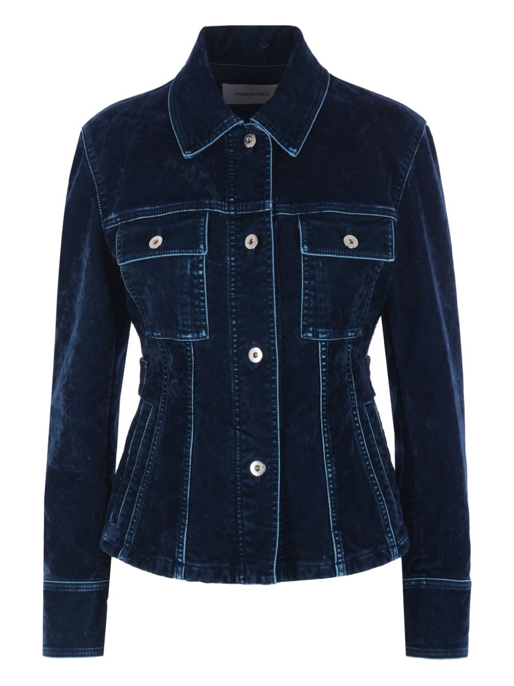 Ferragamo denim jacket - Blue