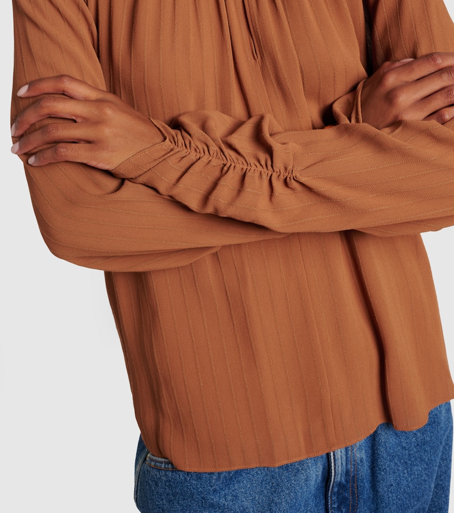 Garcia draped blouse