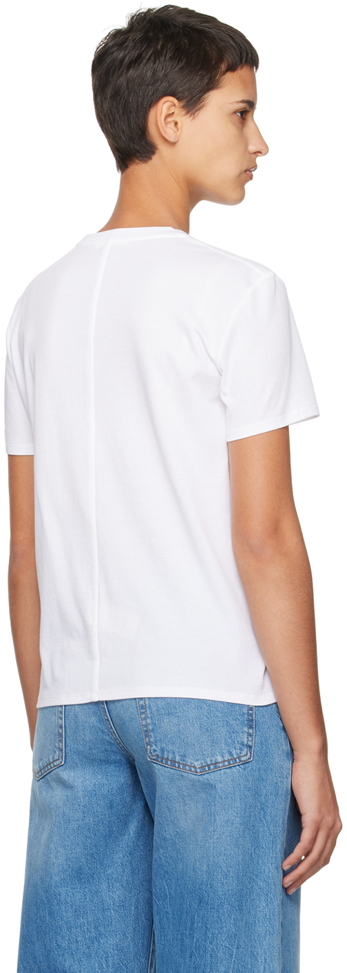 The Row White Wesler T-Shirt