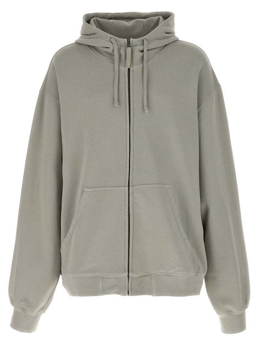 Grey Numeric Signature MM6 Hoodie
