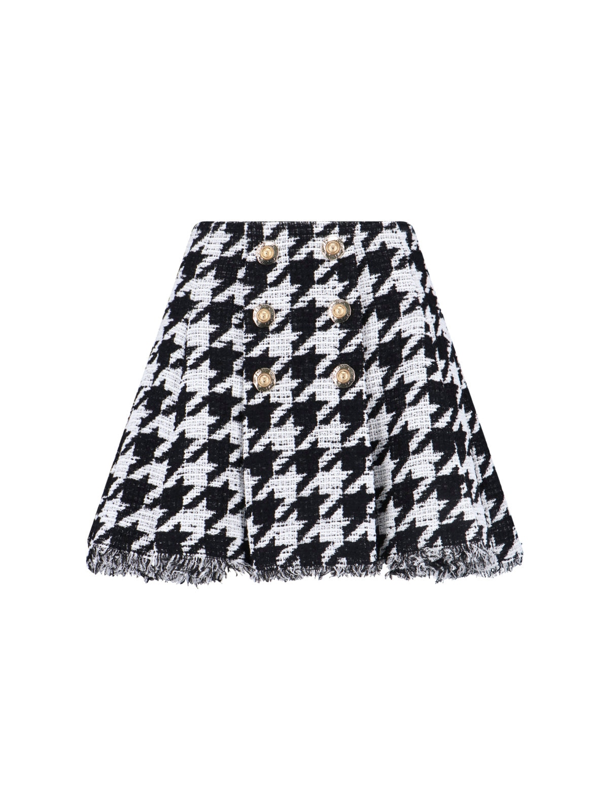 -inspired Cotton-Blend Mini Skirt for Women