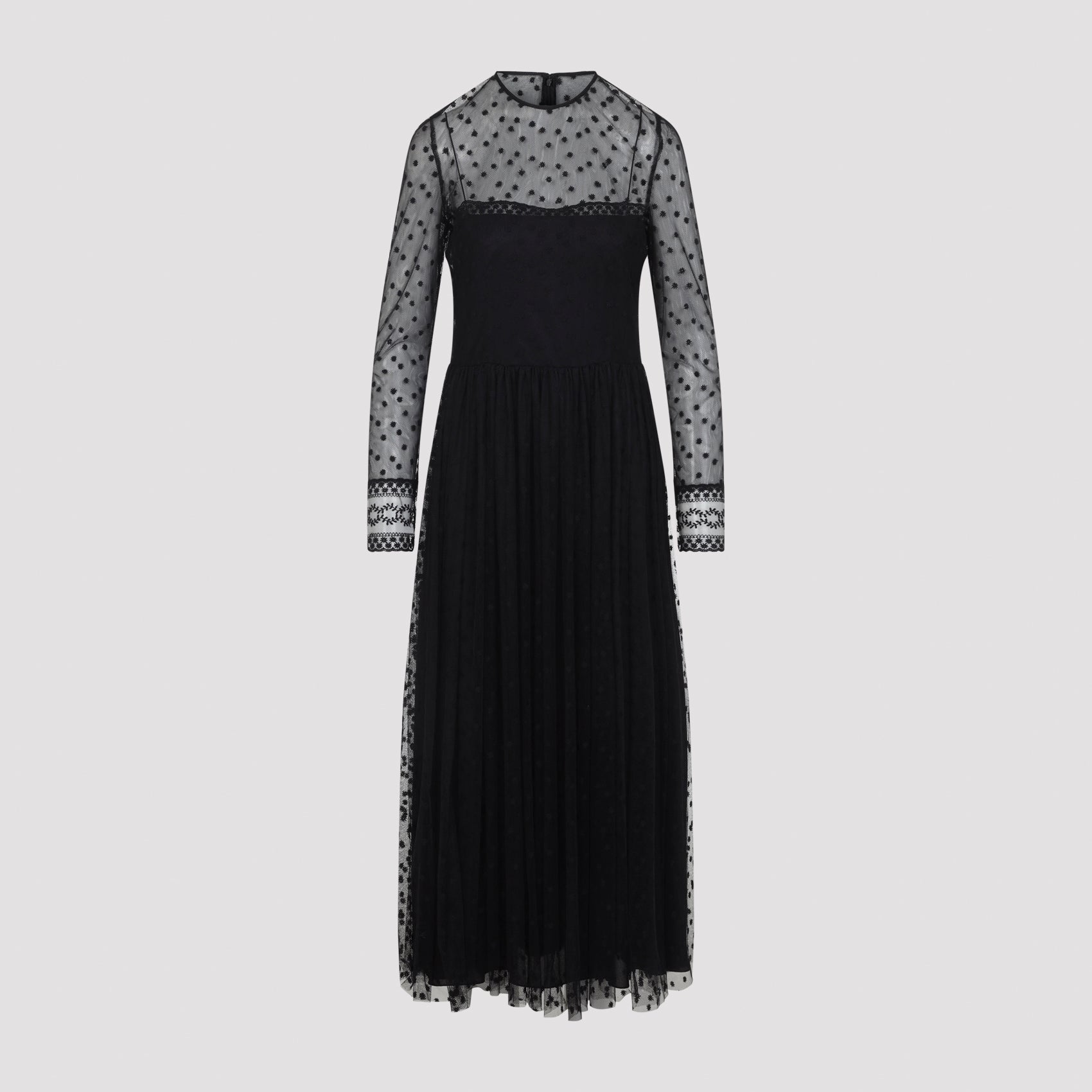 Elegant Tulle Midi Dress for Women