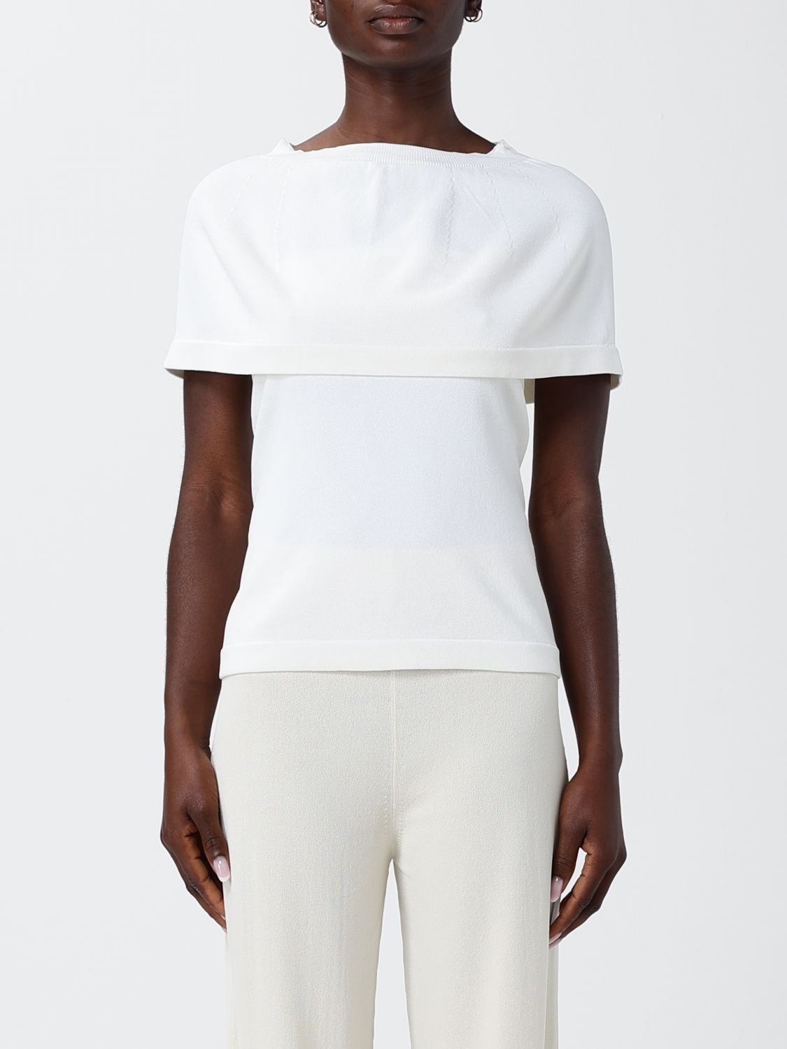 Top Woman color Ivory