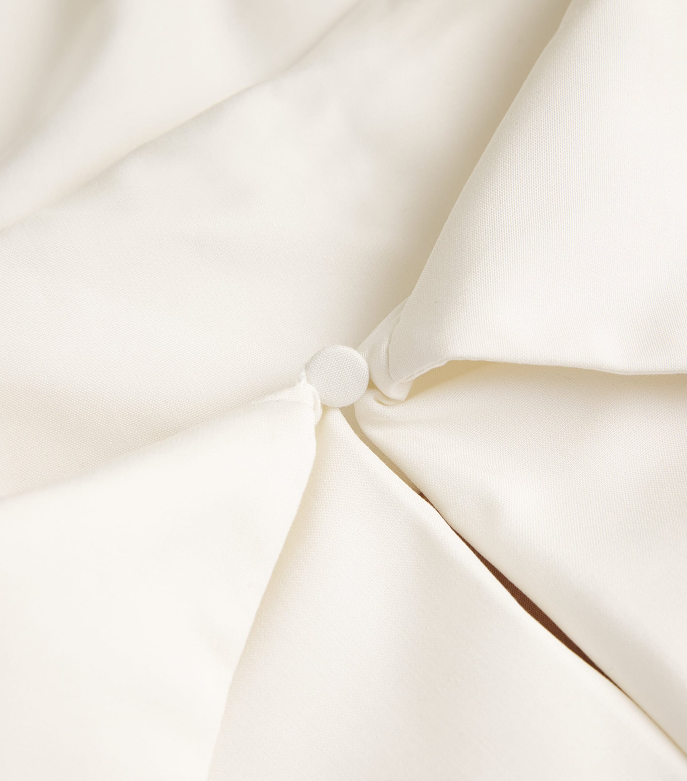 Silk Scarf-Detail Blouse
