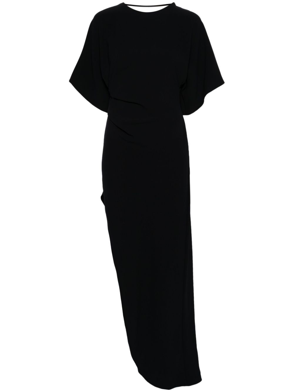 The Savita asymmetric dress - Black
