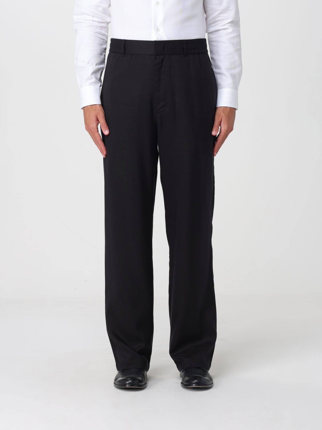 Pants Men color Black
