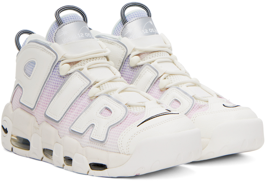 White Uptempo '96 Sneakers
