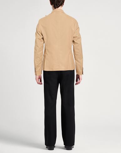 Man Blazer Sand Size 40 Virgin Wool, Polyamide, Cashmere