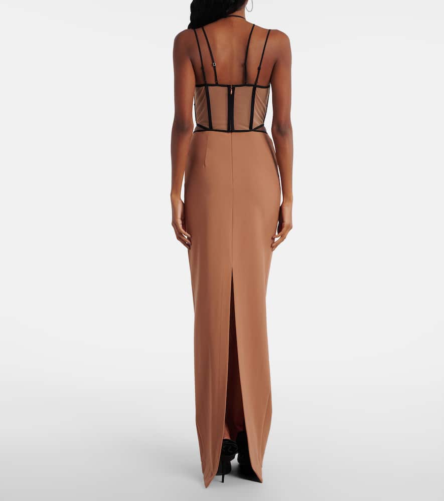 Nensi Dojaka Leila bustier gown
