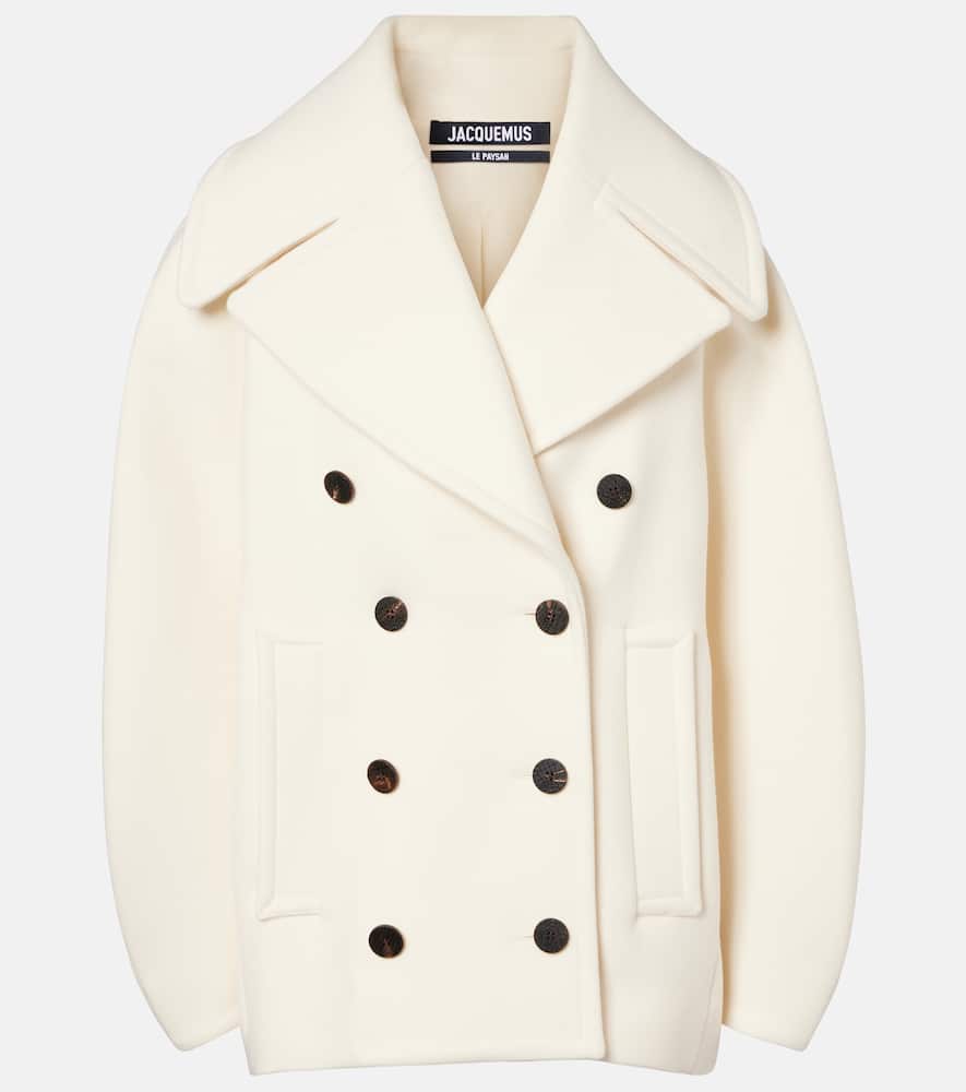 Ovalo virgin wool peacoat
