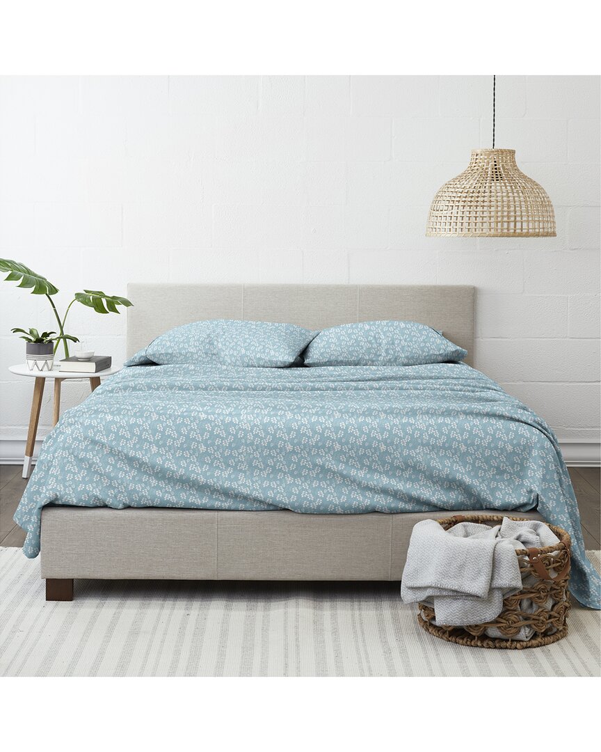 Premium Ultra Soft Wheat Pattern 4Pc Bed Sheet Set