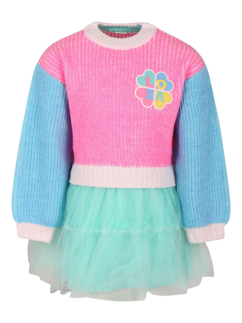 Knitted tutu dress - Pink