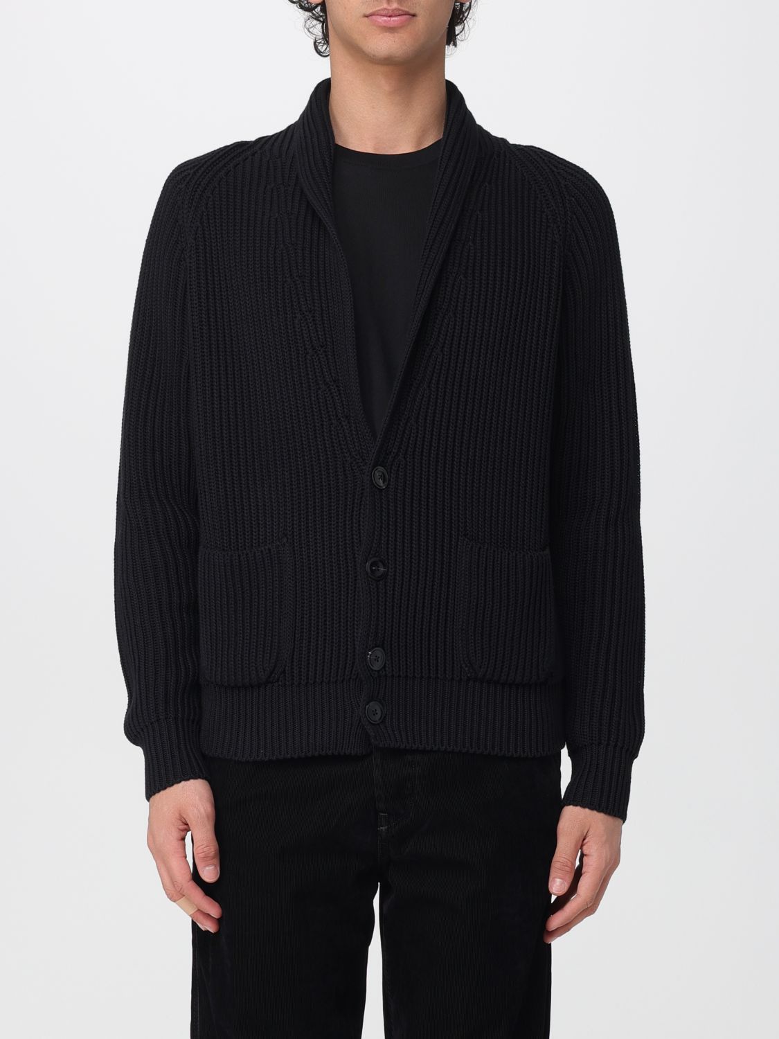 Cardigan Men color Black
