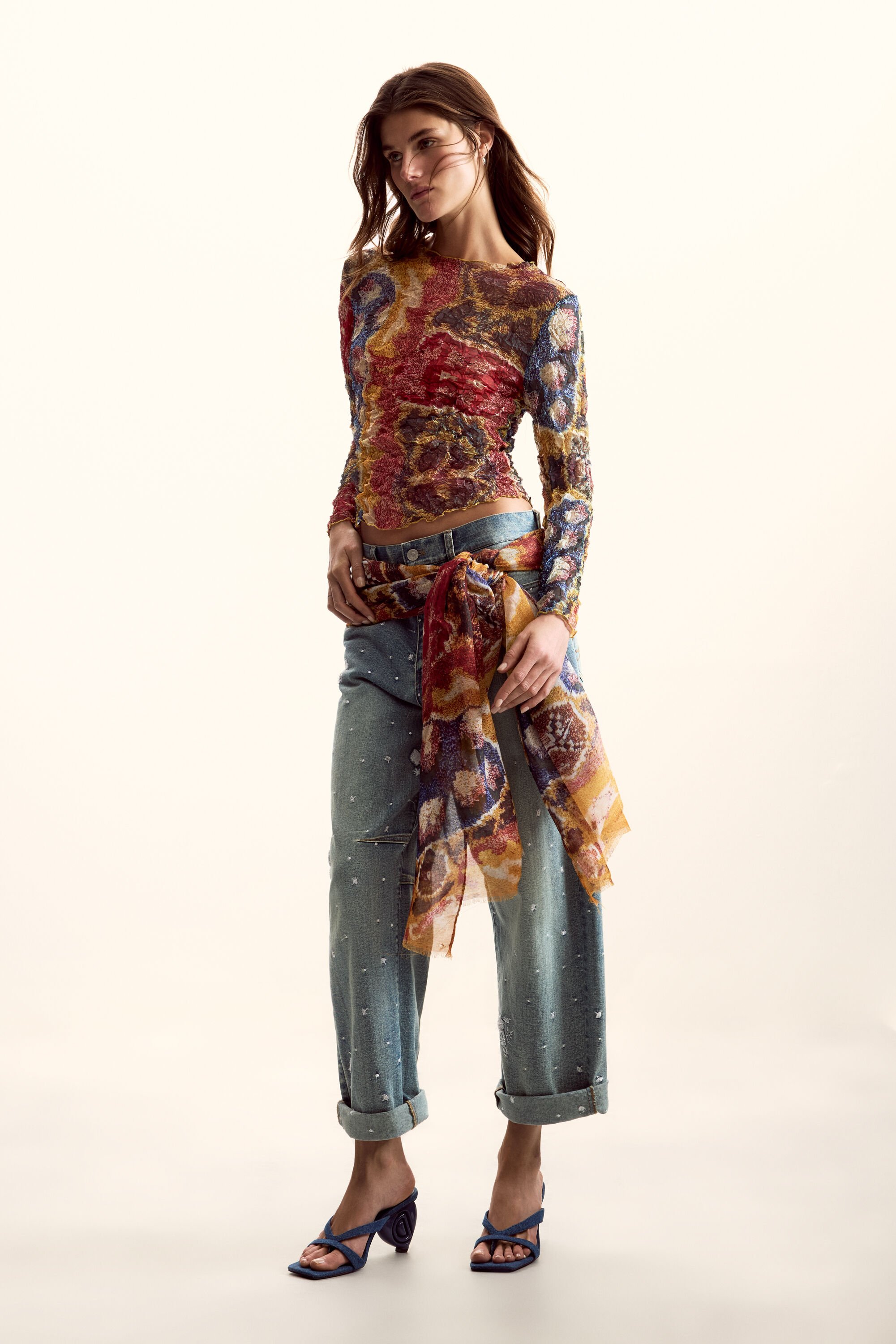 Blouse designed by Mr. Christian Lacroix