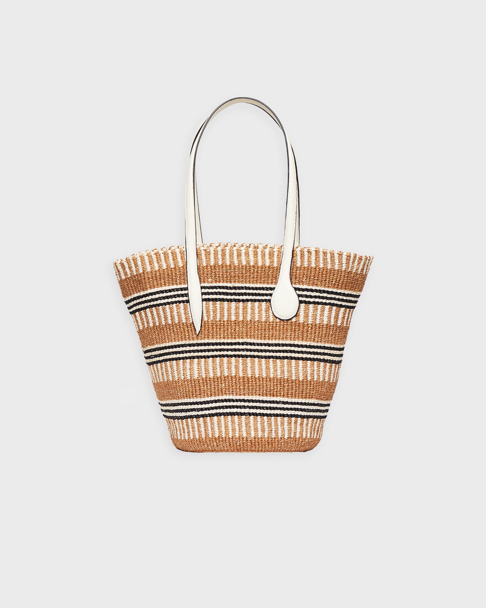 Liffner Bag Straw Basket Beige ONESIZE