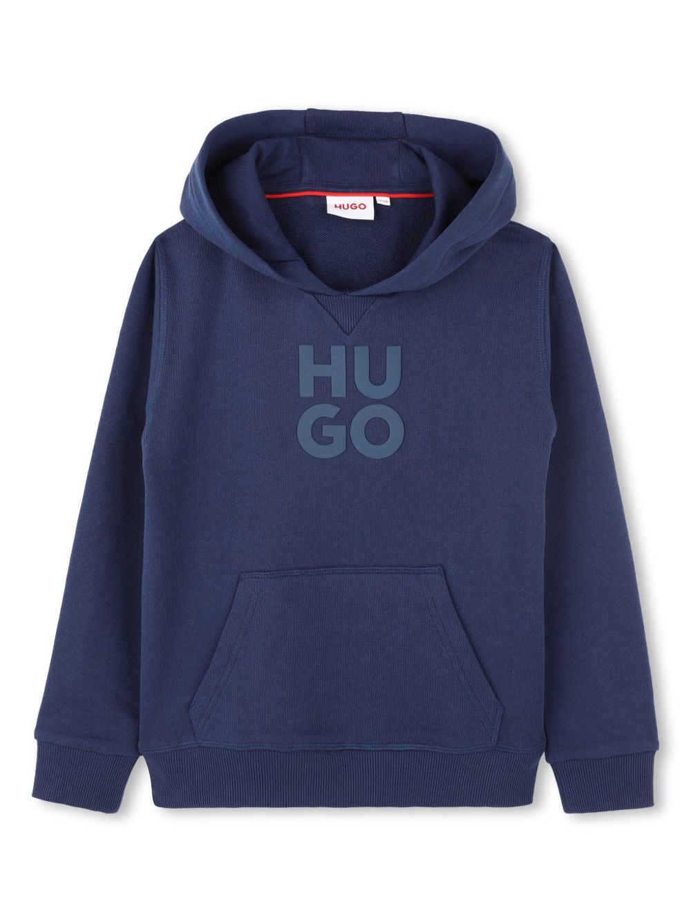 Logo-print hoodie - Blue