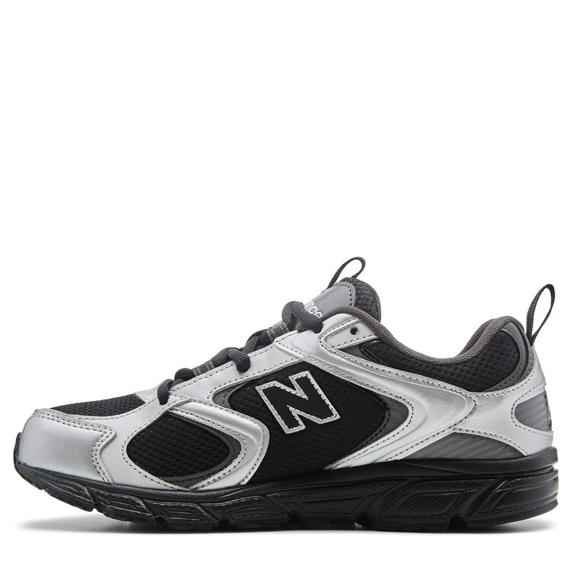 408 Sneakers (Black/Silver)