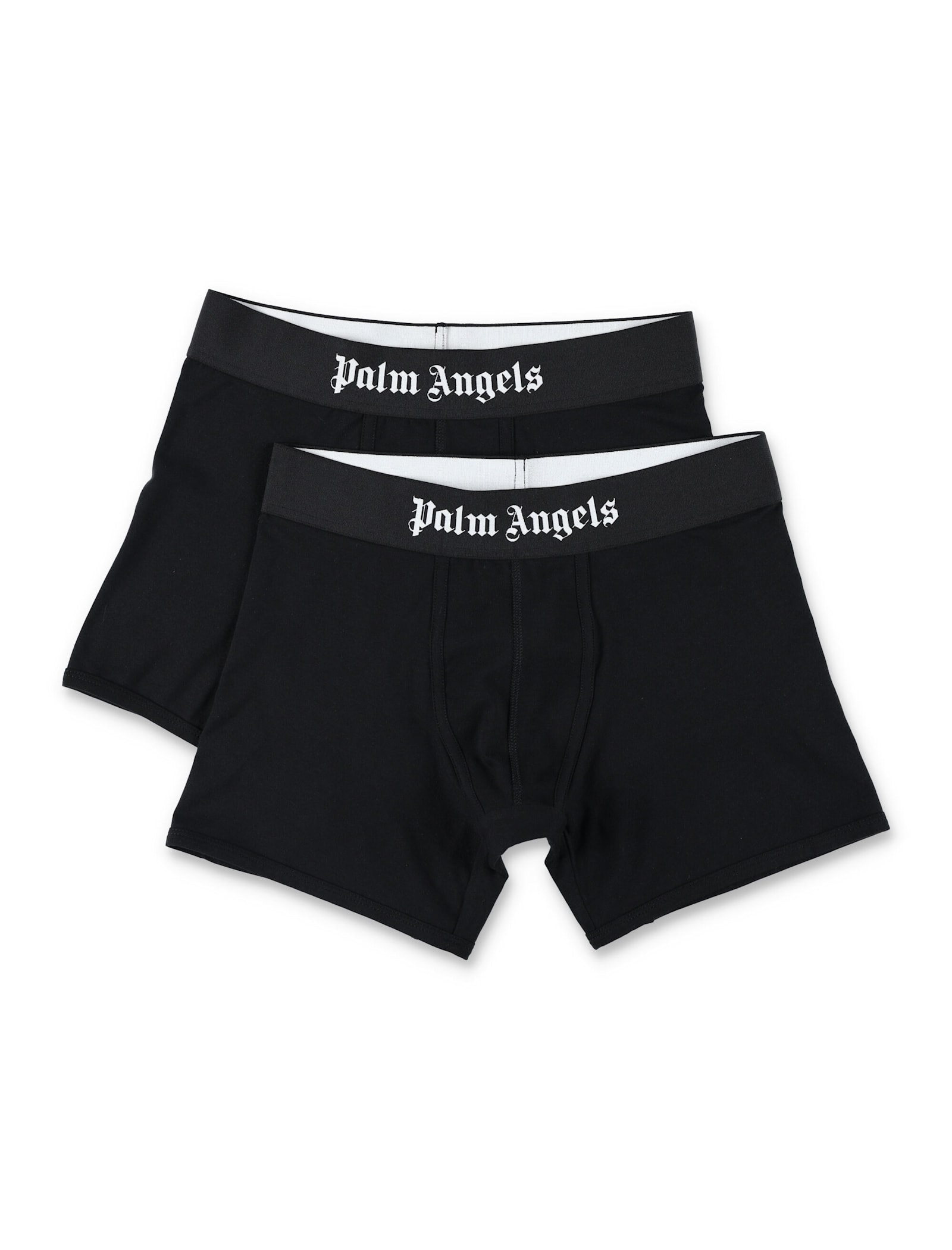 팜 엔젤스 남성 logo boxer (set of two) - Black PMUH003S25FAB0011010