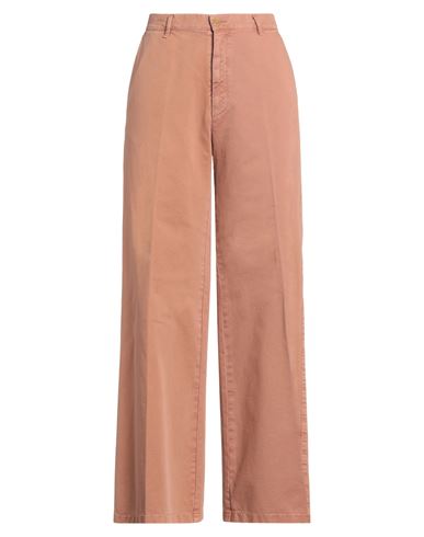 Forte_forte Woman Pants Brown Size 3 Cotton