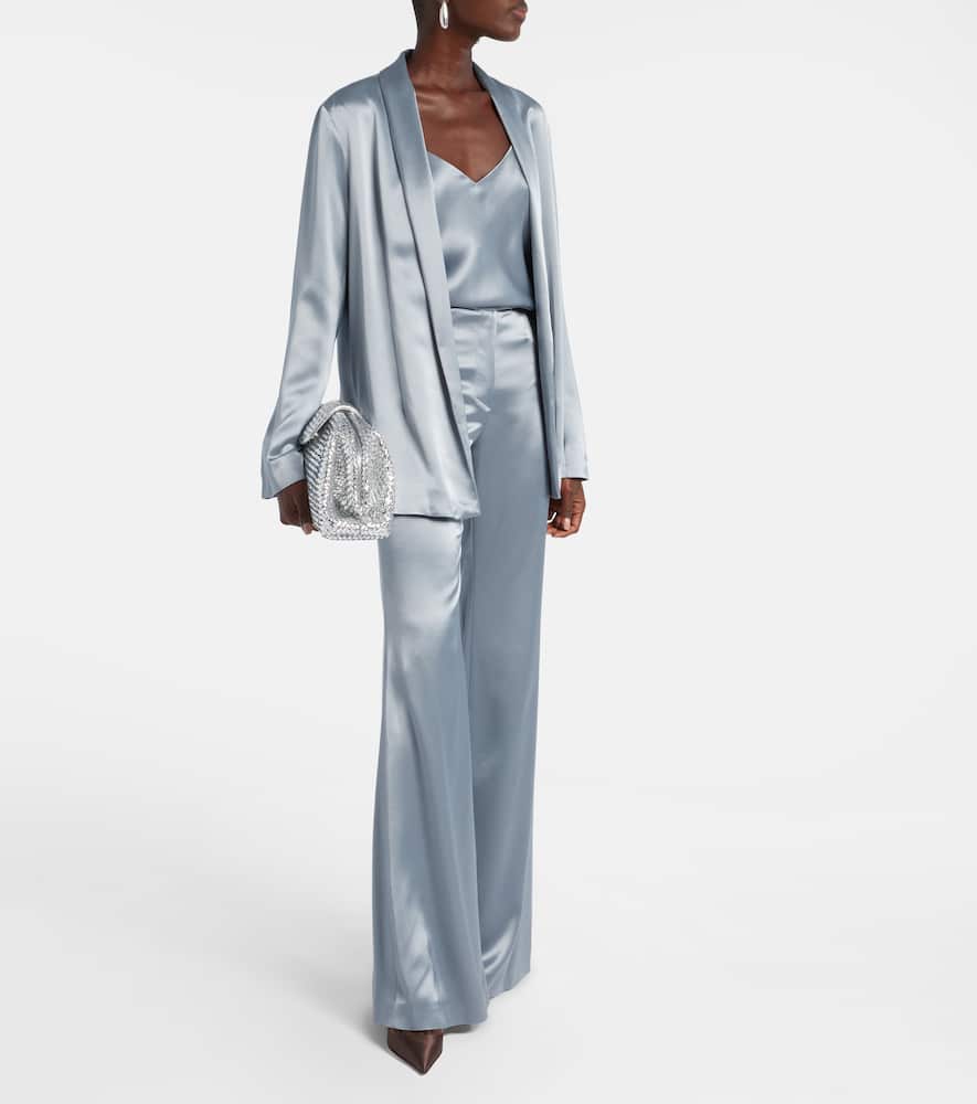 Julianne high-rise wide-leg pants