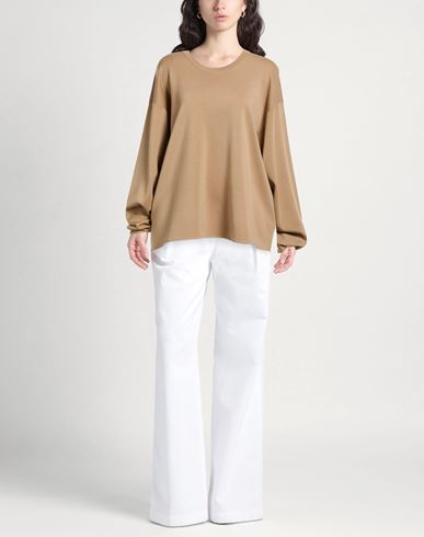 Woman Sweater Camel Size S Merino Wool