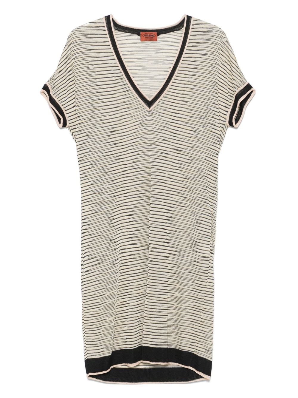 2010s striped dress - Yellow
