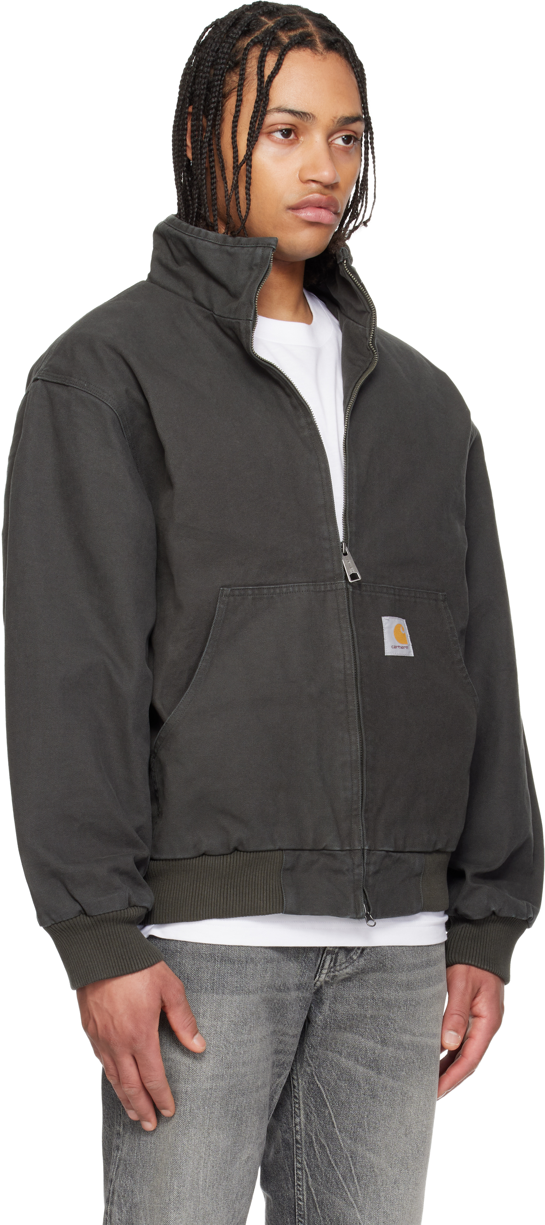 Khaki Ravon Jacket