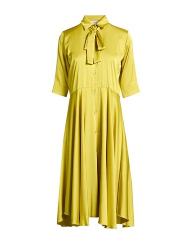 Woman Midi dress Marigold Size 6 Polyester, Elastane