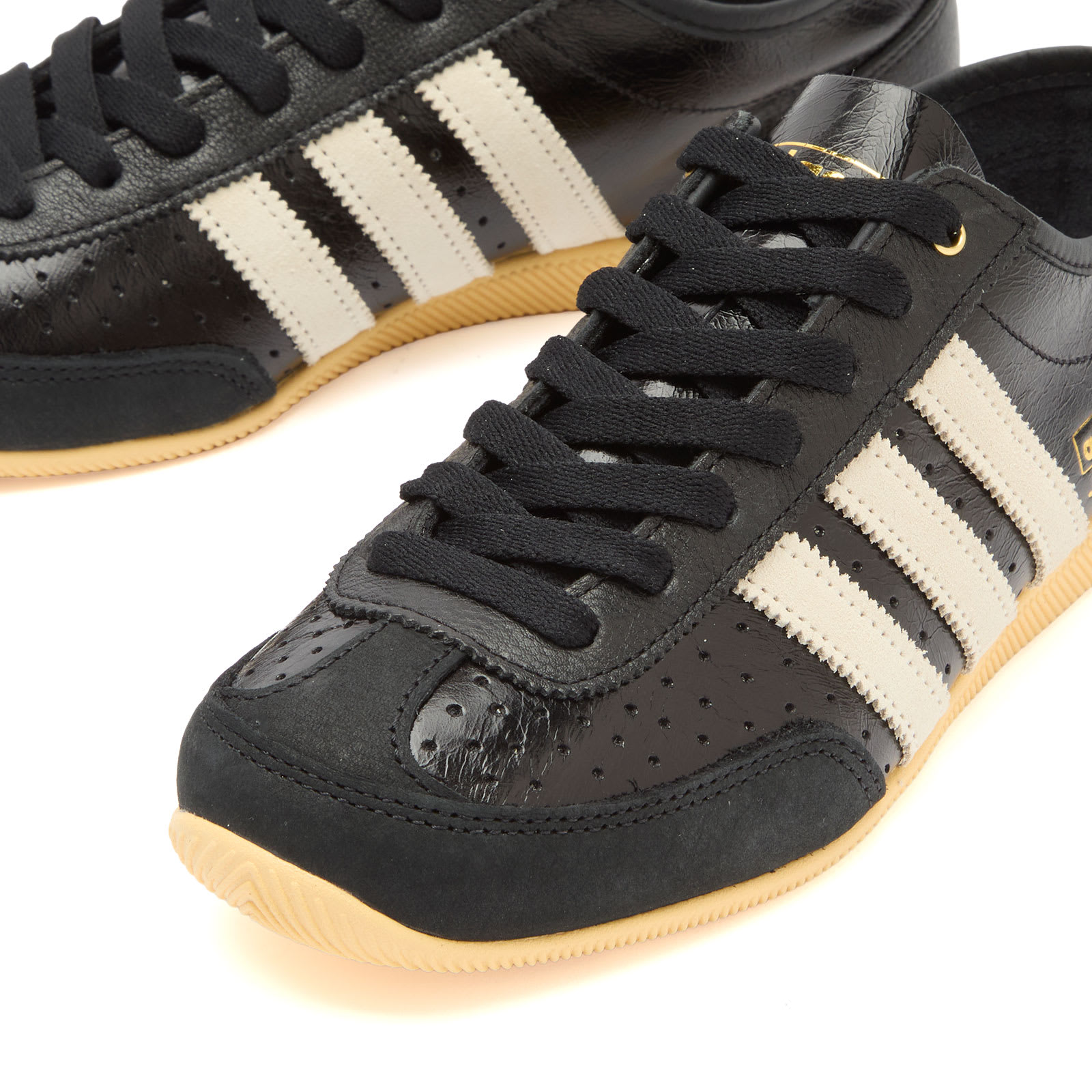 Women's Japan Decon Sneakers in Core Black/Cream White/Orange Tint