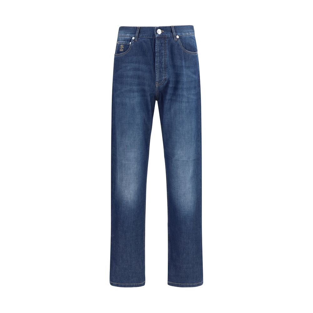 Lightweight Denim Jeans — Blue