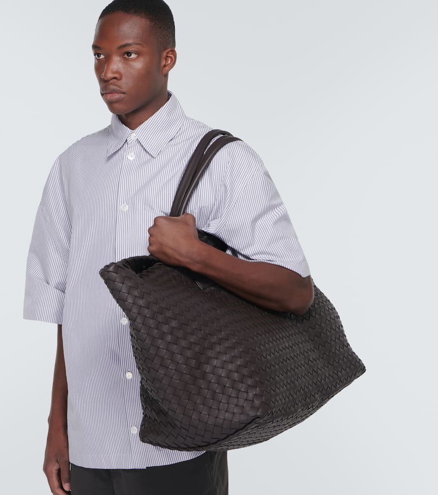 Cabat Large leather tote bag