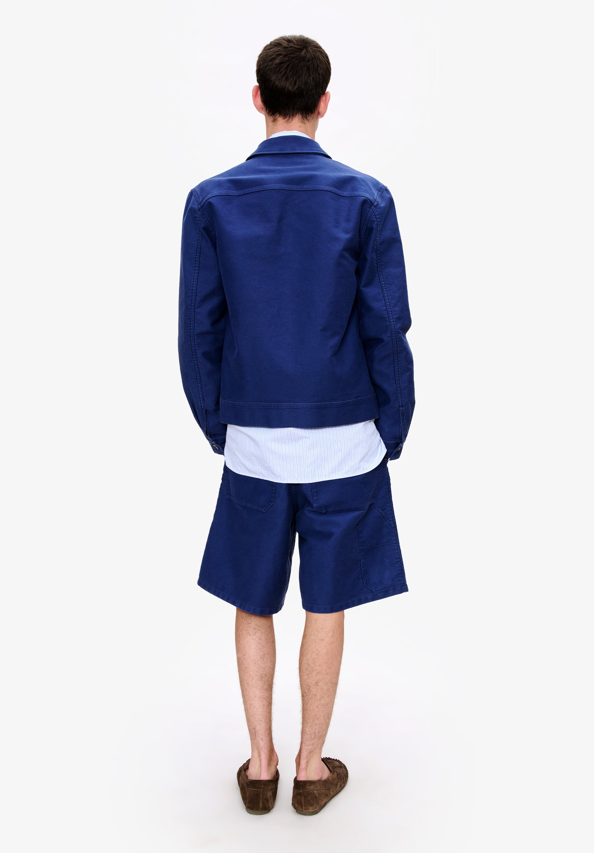 A. P.C. Andy Bermuda Shorts M Iaj - Marine Blue