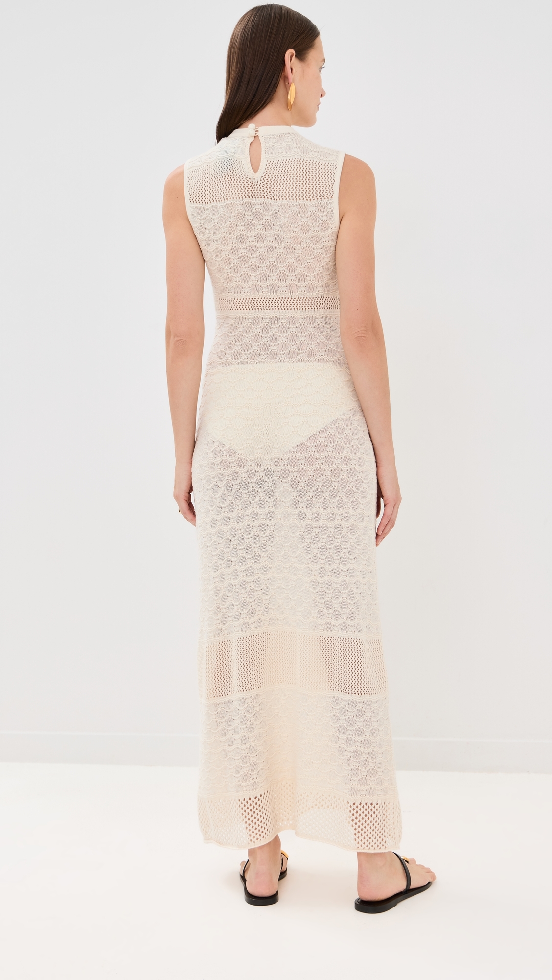 Frontera Maxi Dress Ivory