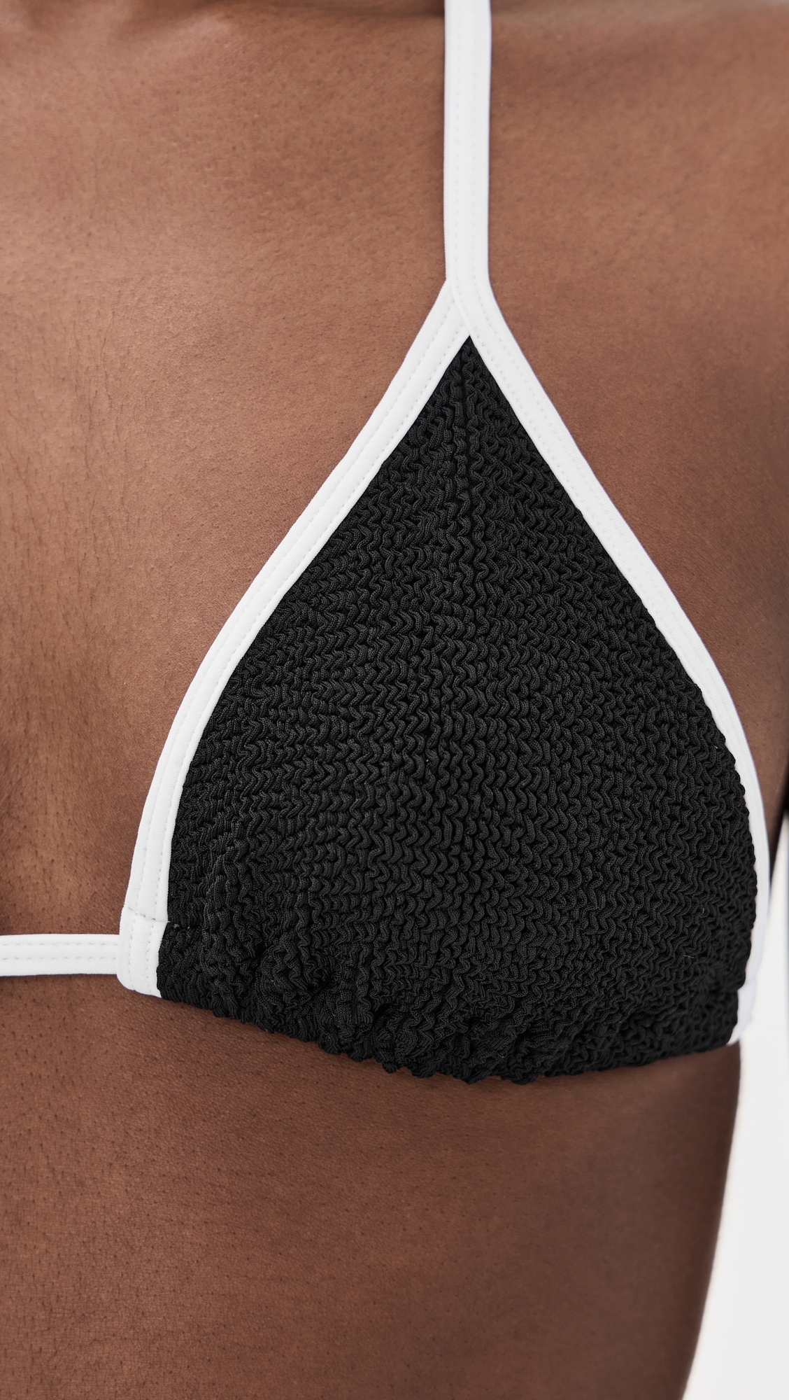 Gina Contrast Bikini Black/White One Size