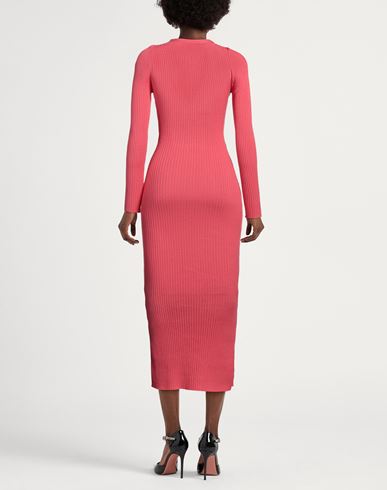 Woman Midi dress Coral Size ONESIZE Viscose, Polyester