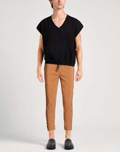 Man Pants Brown Size M Viscose, Nylon, Elastane