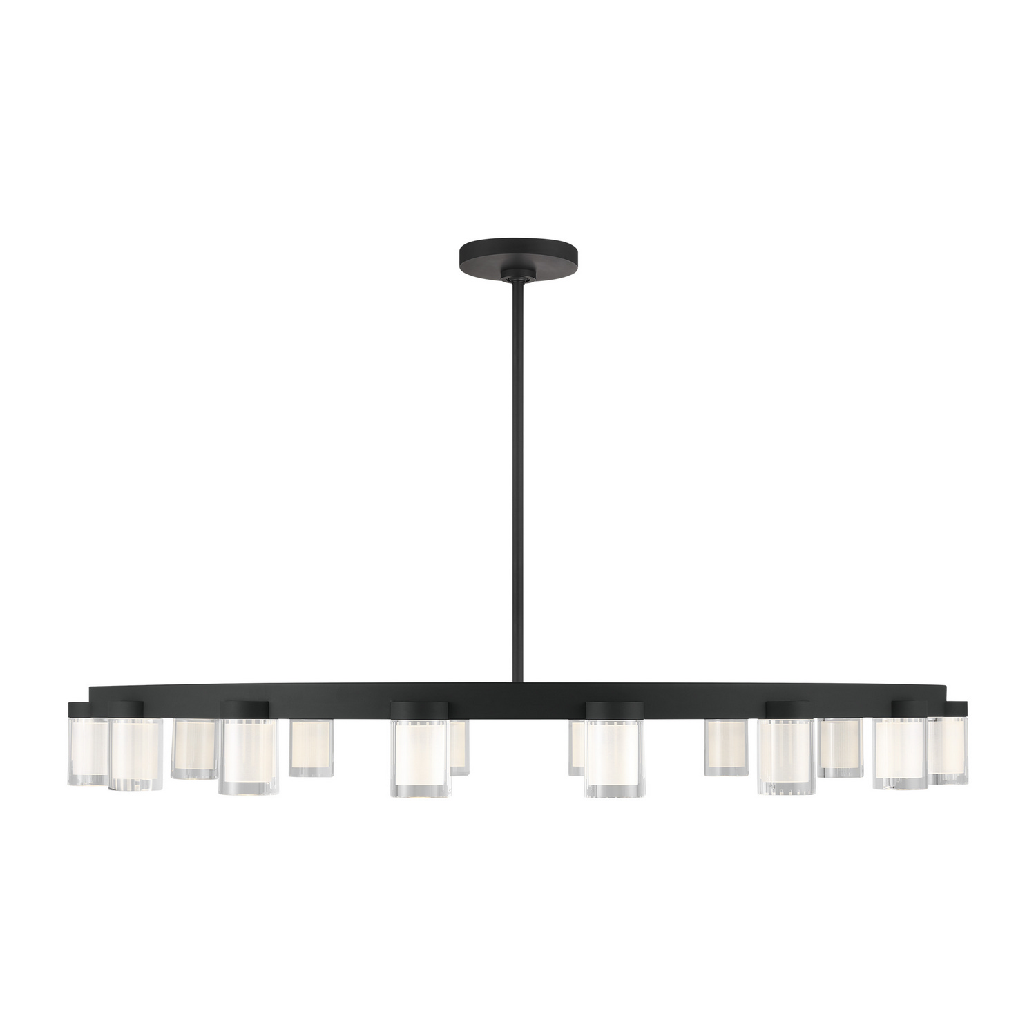 Nightshade Black LED Chandelier from the Esfera Collection