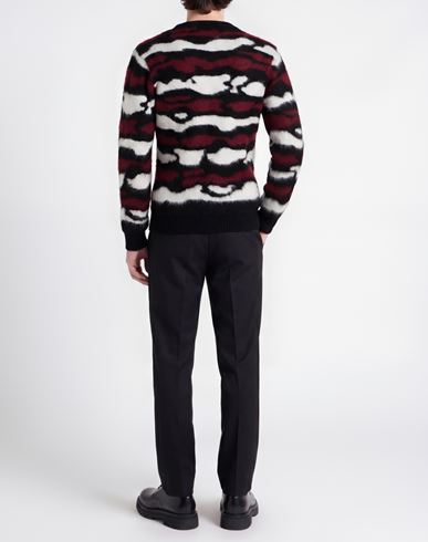 Man Sweater Brick Size XXL Acrylic, Wool, Polyamide, Polyester