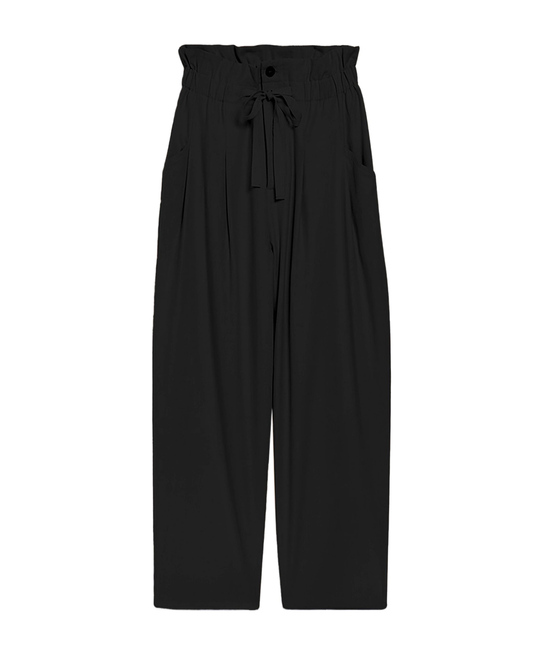 Elastic casual trousers