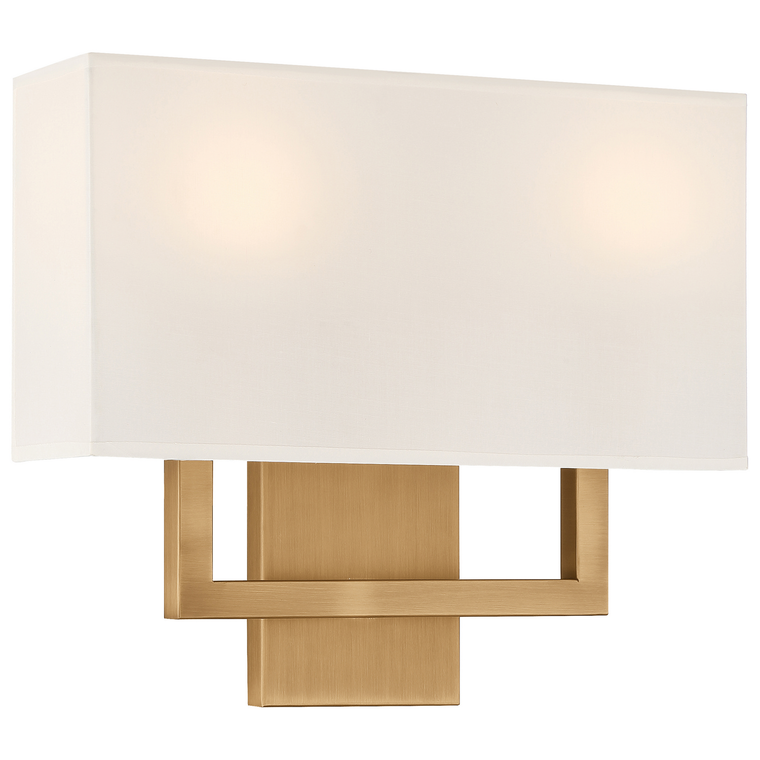 Antique Brushed Brass LED Wall Sconce from the Mid Town Collection