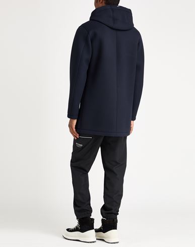 Man Coat Navy Size 42 Viscose