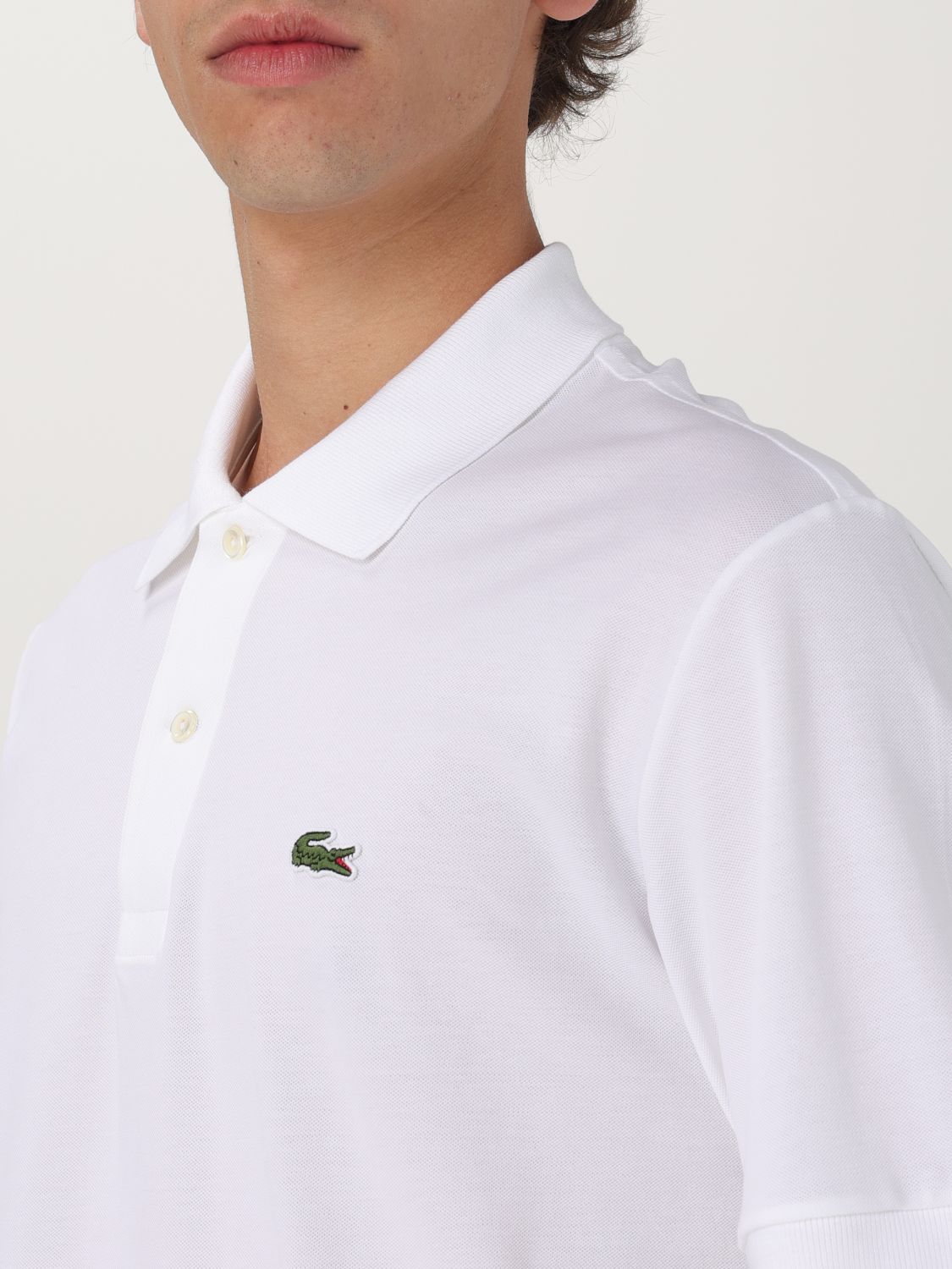 Polo Shirt Men color White