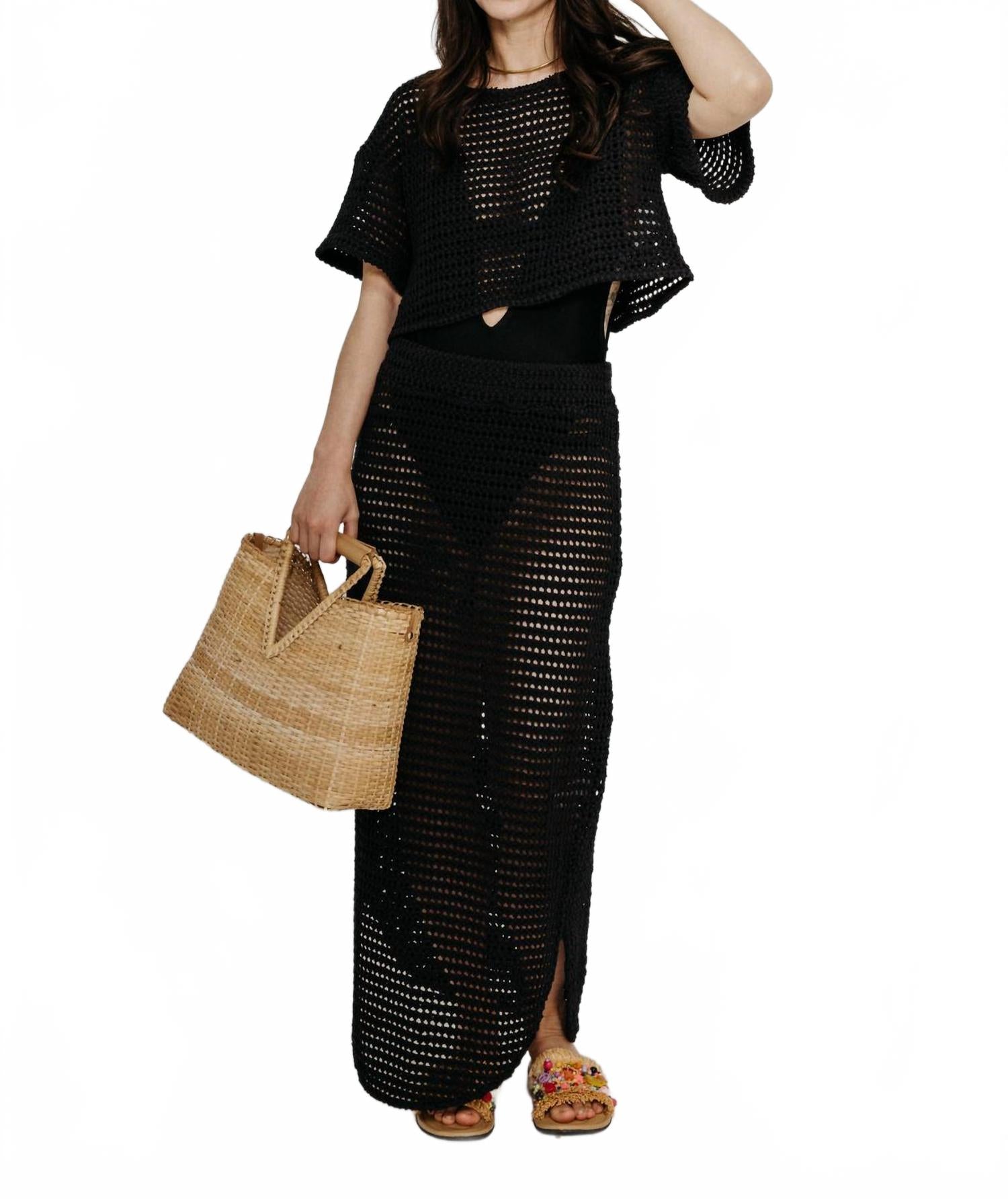 Sprout Skirt In Black