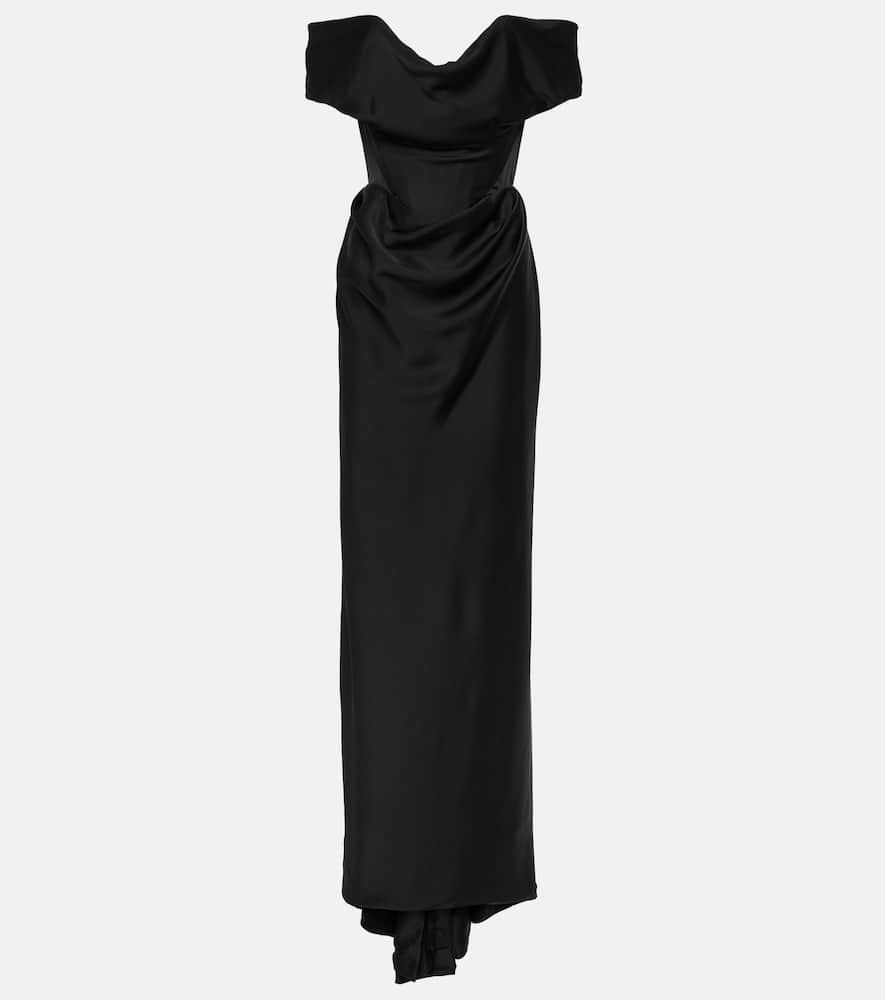 Vivienne Westwood Nova Cocotte crêpe satin gown