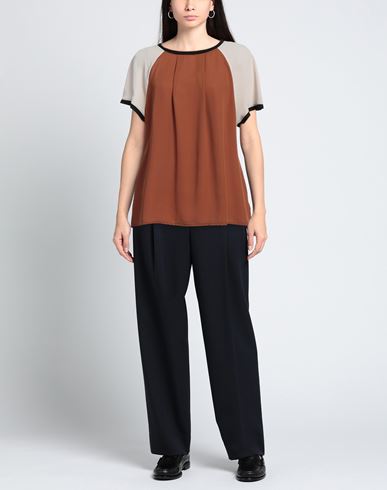 Lola Woman Top Tan Size S Polyester