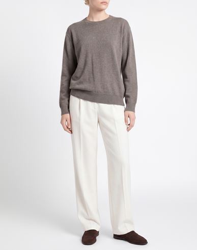 Woman Sweater Taupe Size M Cashmere