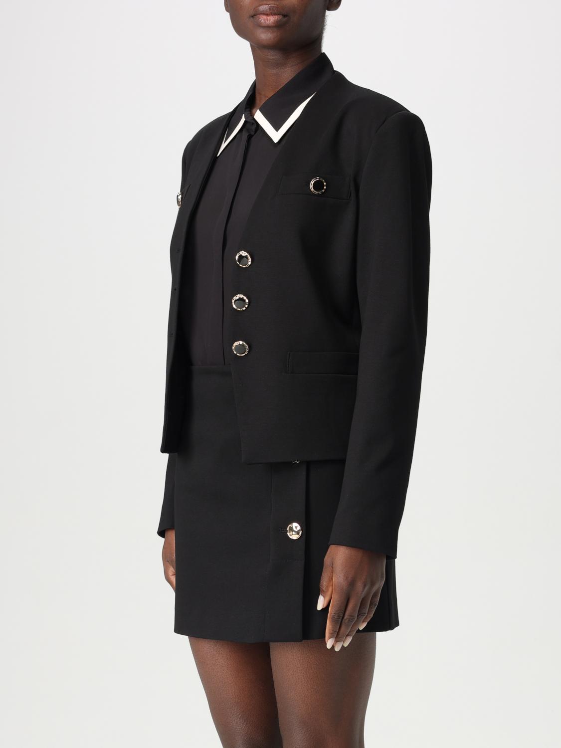 Jewel buttons blazer - Black
