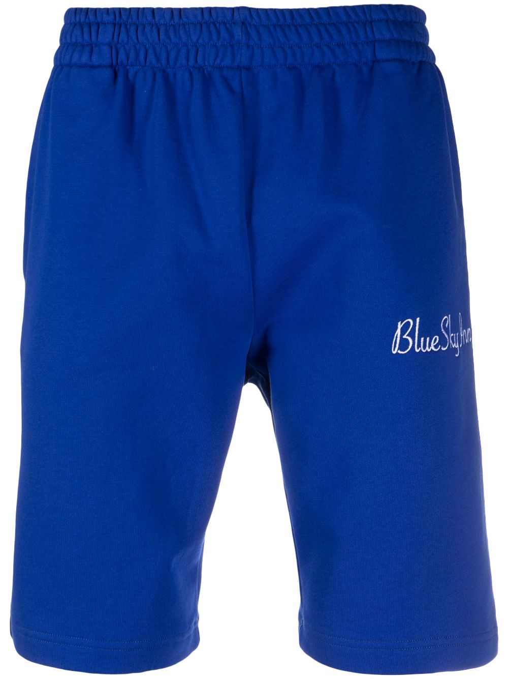 Logo-print cotton shorts