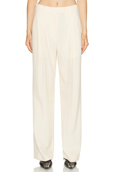 RENGGLI Tailored Trouser in Vanilla - Cream. 12 also , 2, 4